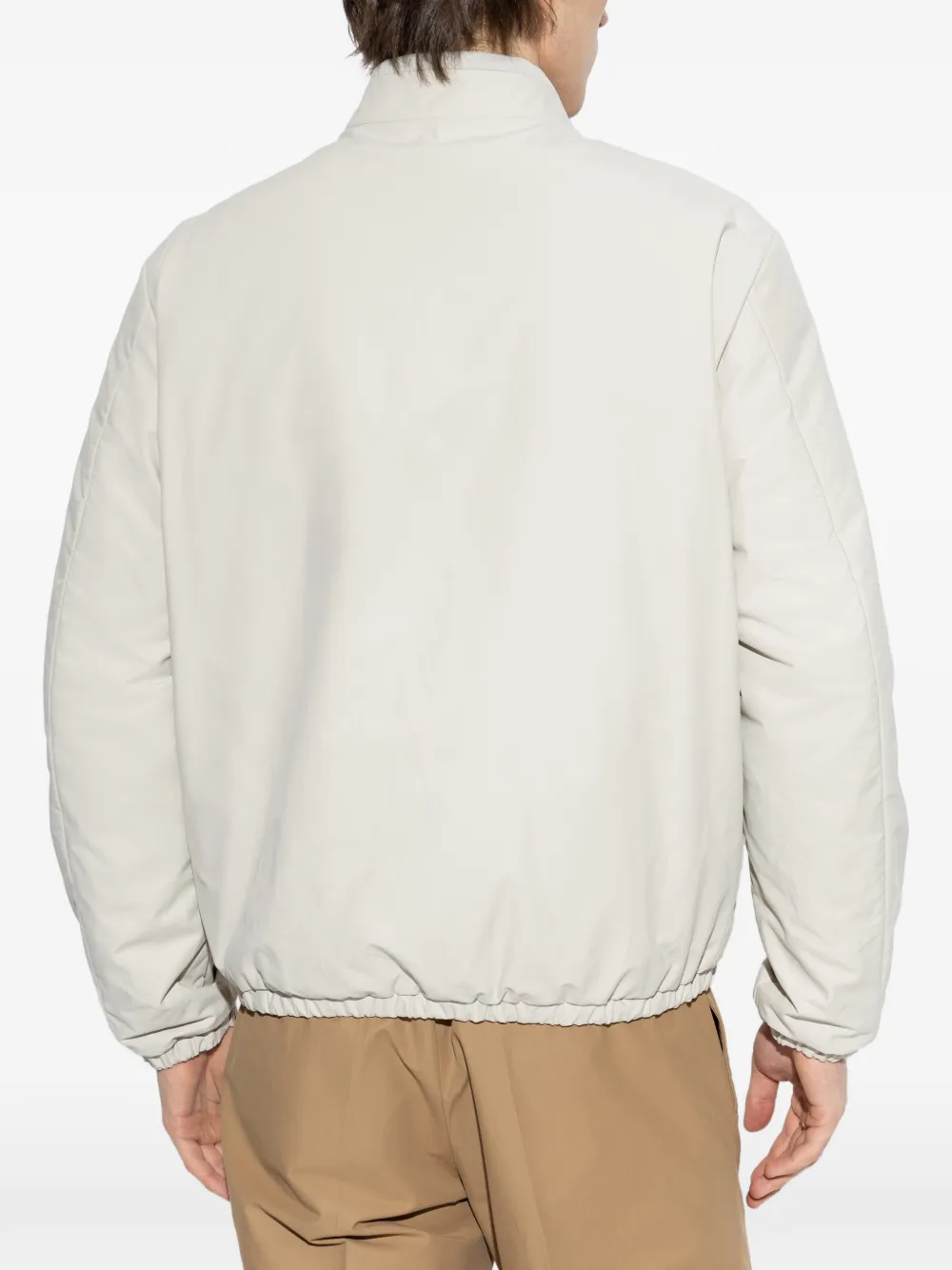 Moncler Tafoni omkeerbaar gewatteerd donsjack Beige