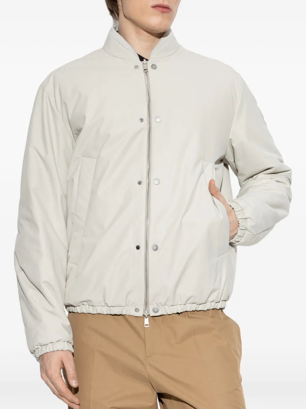  Moncler Tafoni Reversible Quilted Down Jacket - Neutrals 
