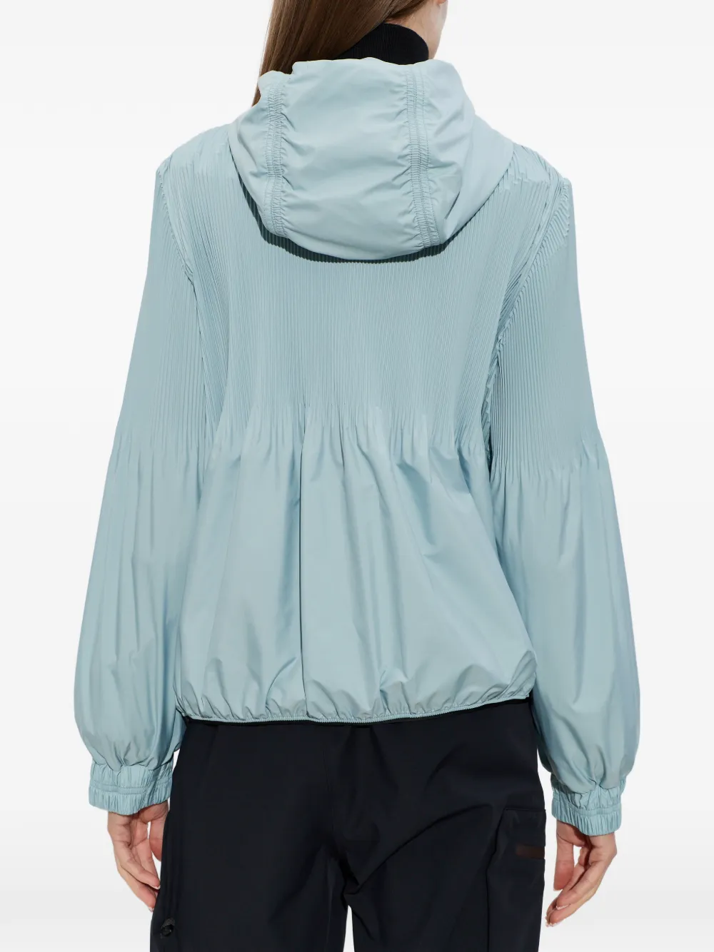 Moncler Jack met logopatch Blauw