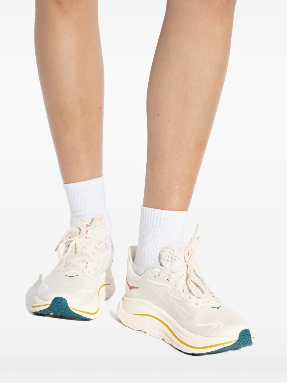 HOKA Clifton 10 sneakers Beige