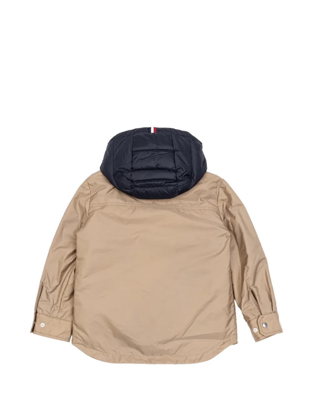 Moncler Enfant Jack met logopatch Beige