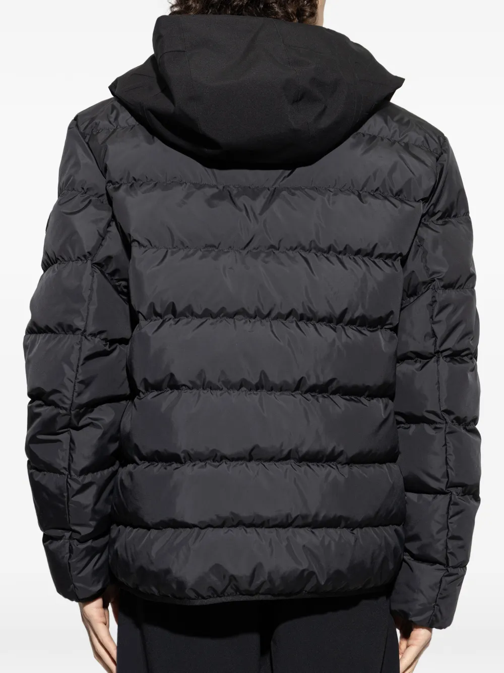 Moncler Vega donsjack met capuchon Zwart