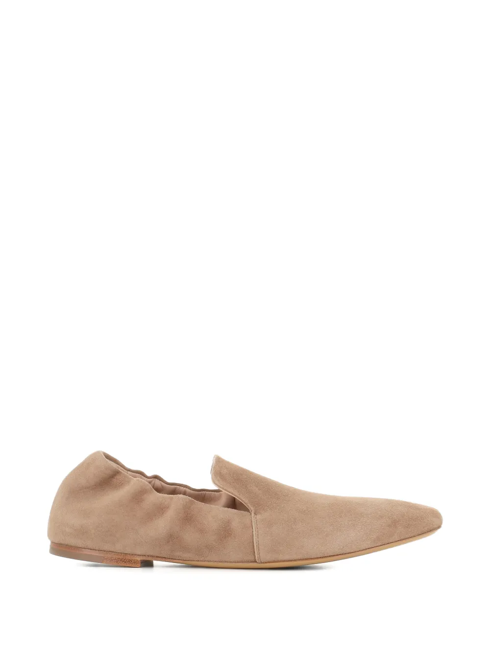 Tassinari Cloe elasticated suede loafers - Toni neutri