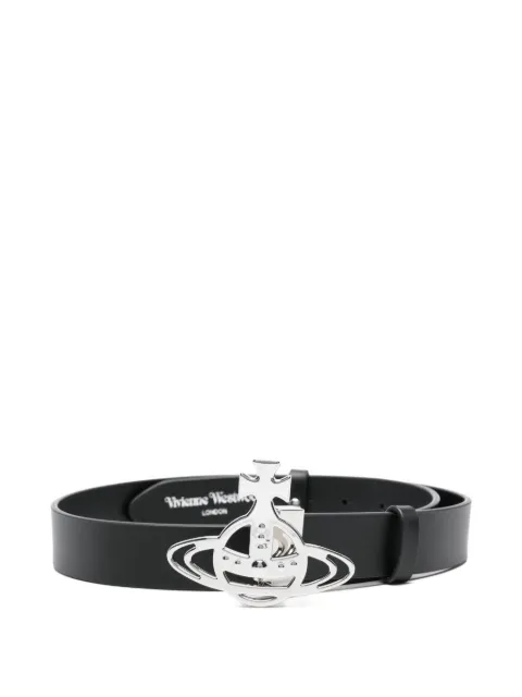 Vivienne Westwood orb-buckle leather belt