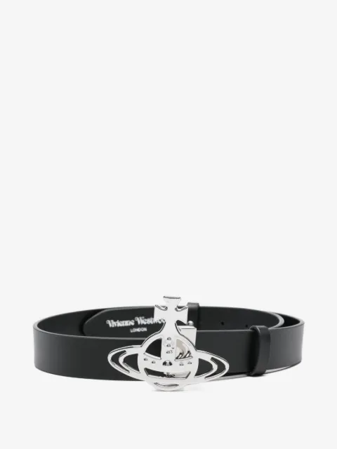 Vivienne Westwood ceinture en cuir à boucle Orb