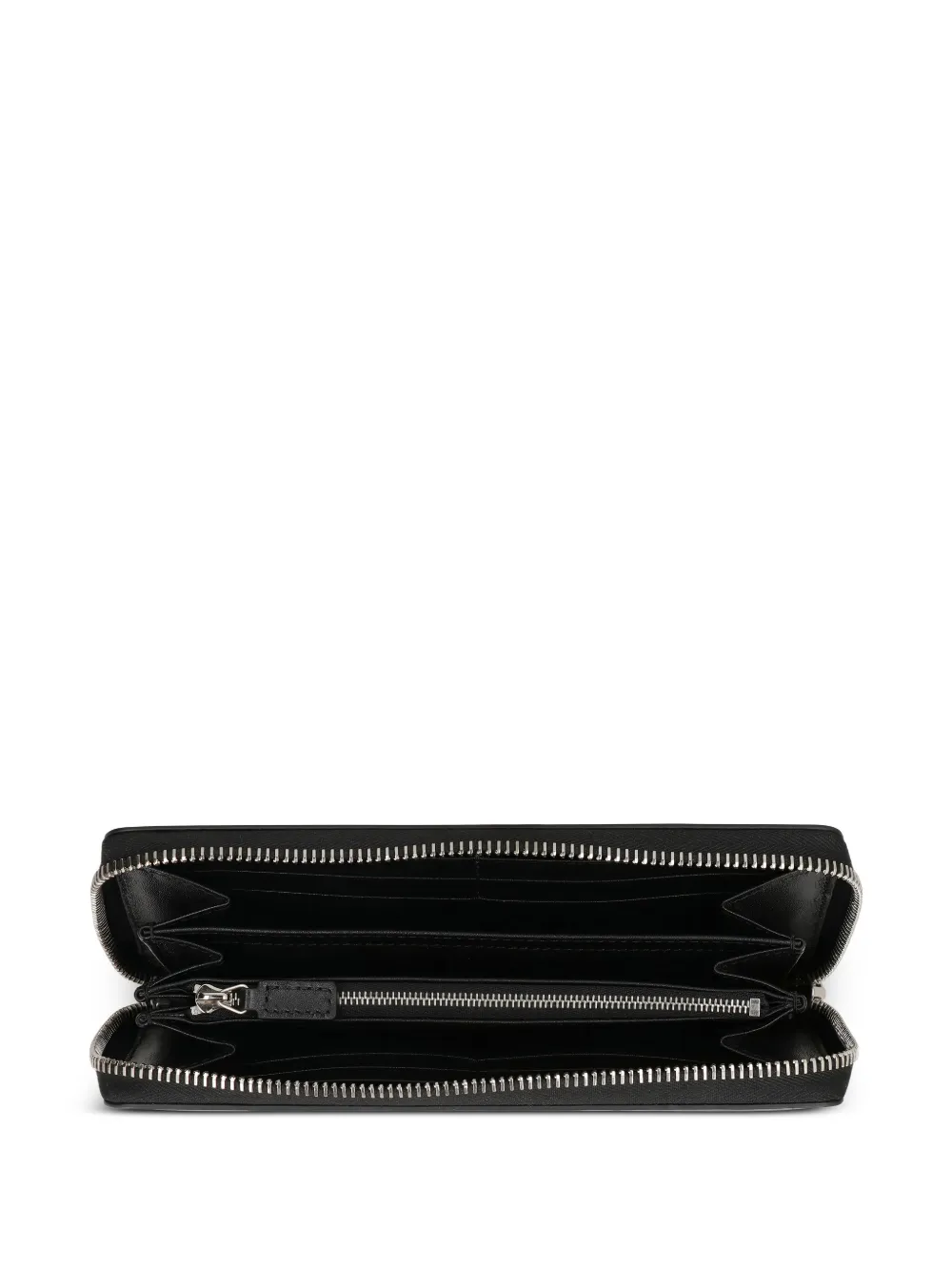  Gucci Zipper Clip Wallet - Black 