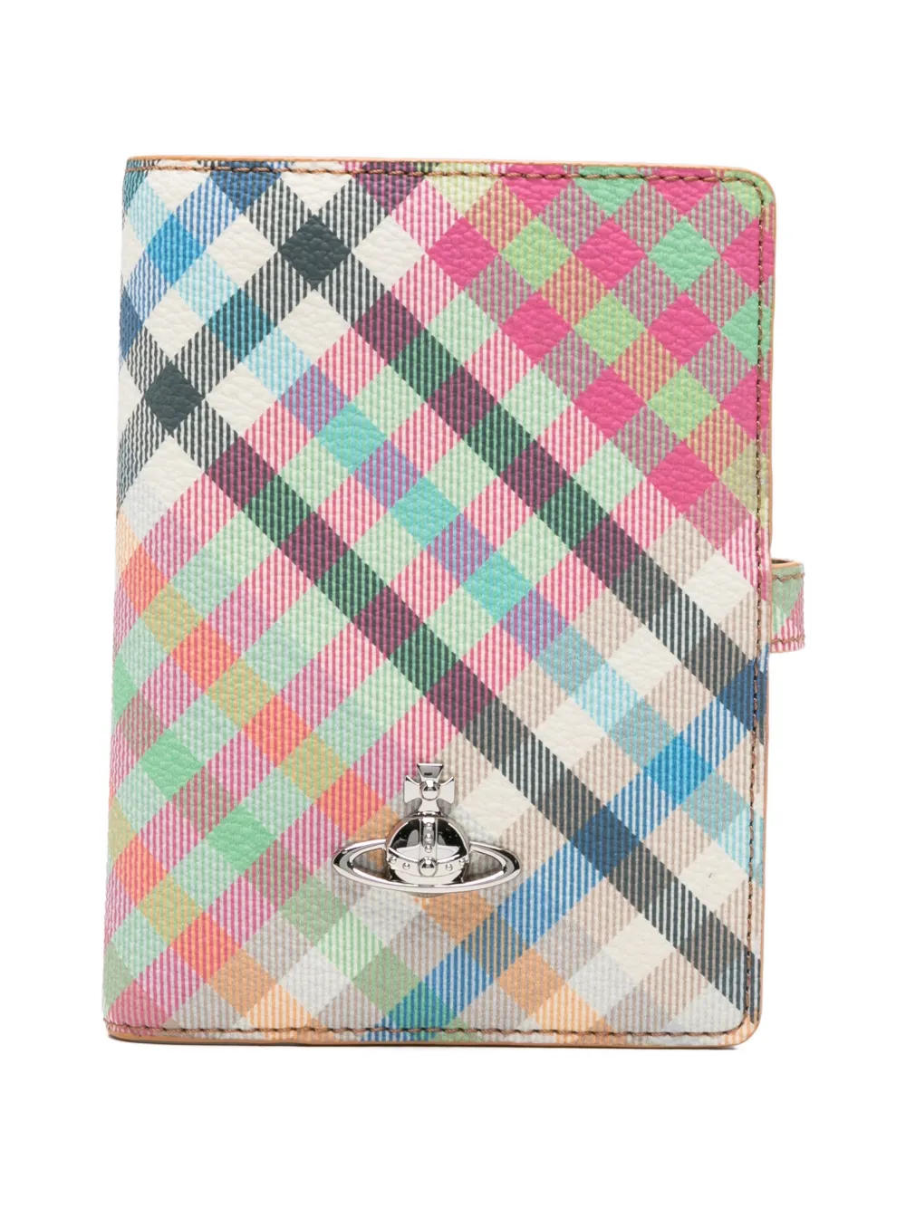 Vivienne Westwood plaid passport holder - Multicolore