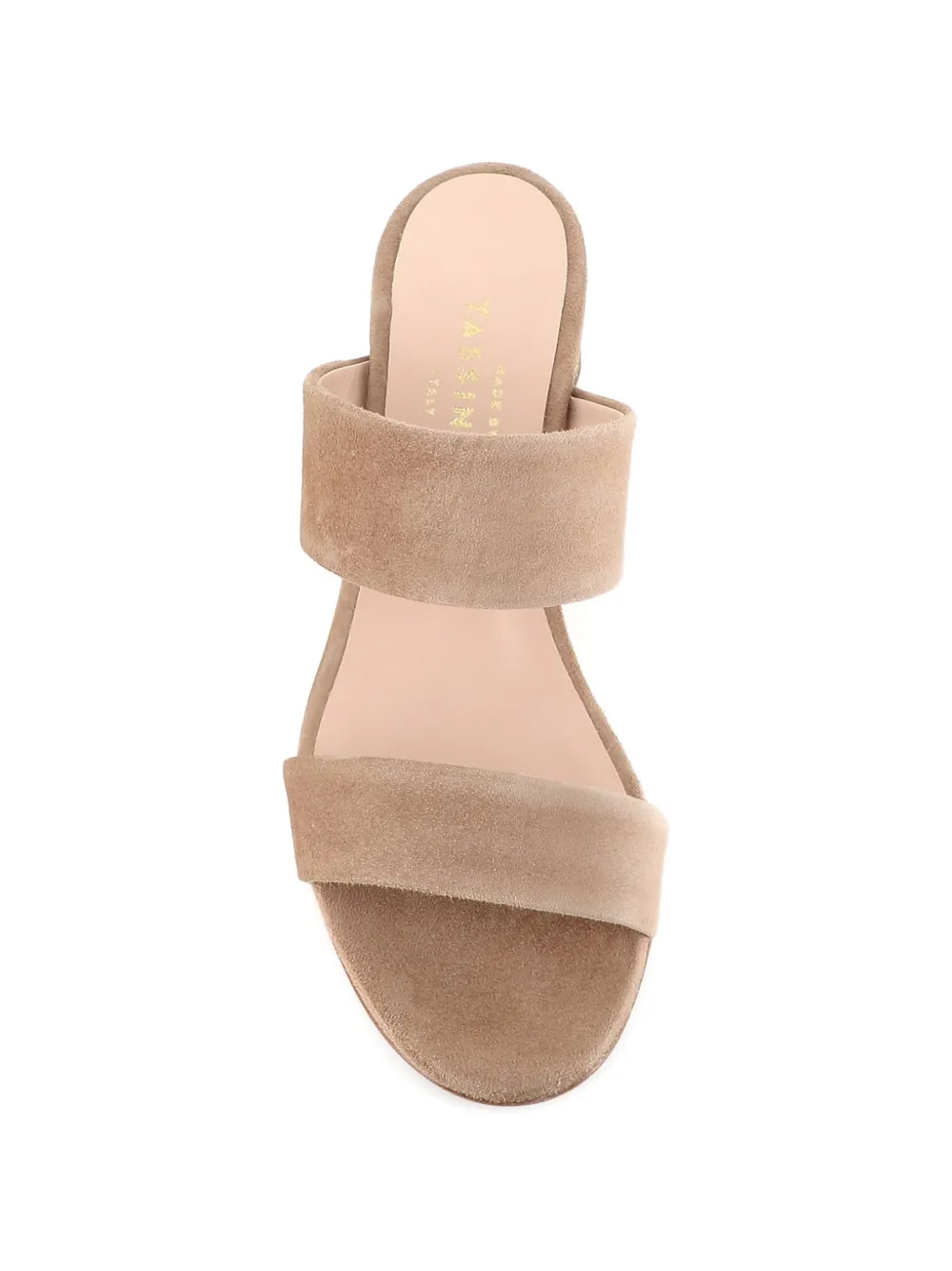Tassinari Michelle suède muiltjes Beige