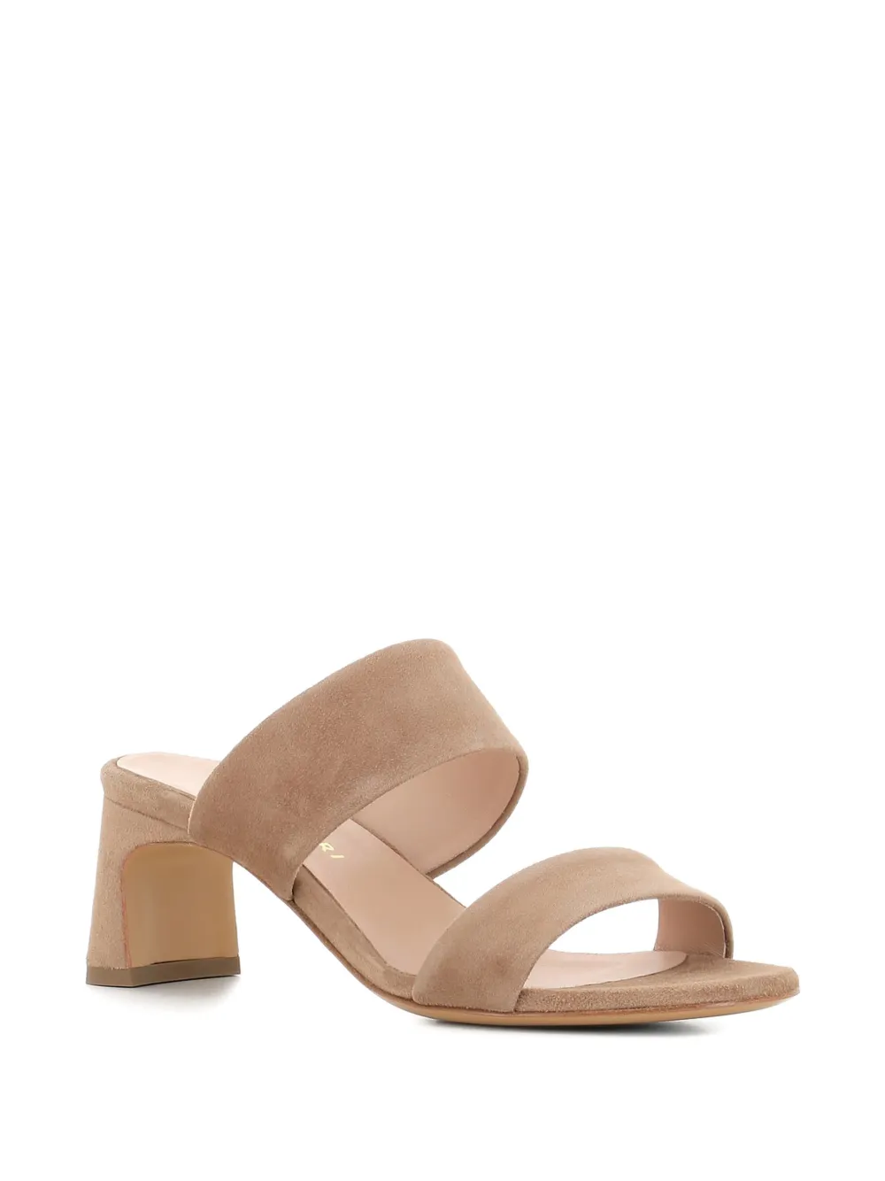 Tassinari Michelle suède muiltjes Beige