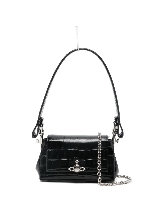 Vivienne Westwood Hazel Small Handbag in Black
