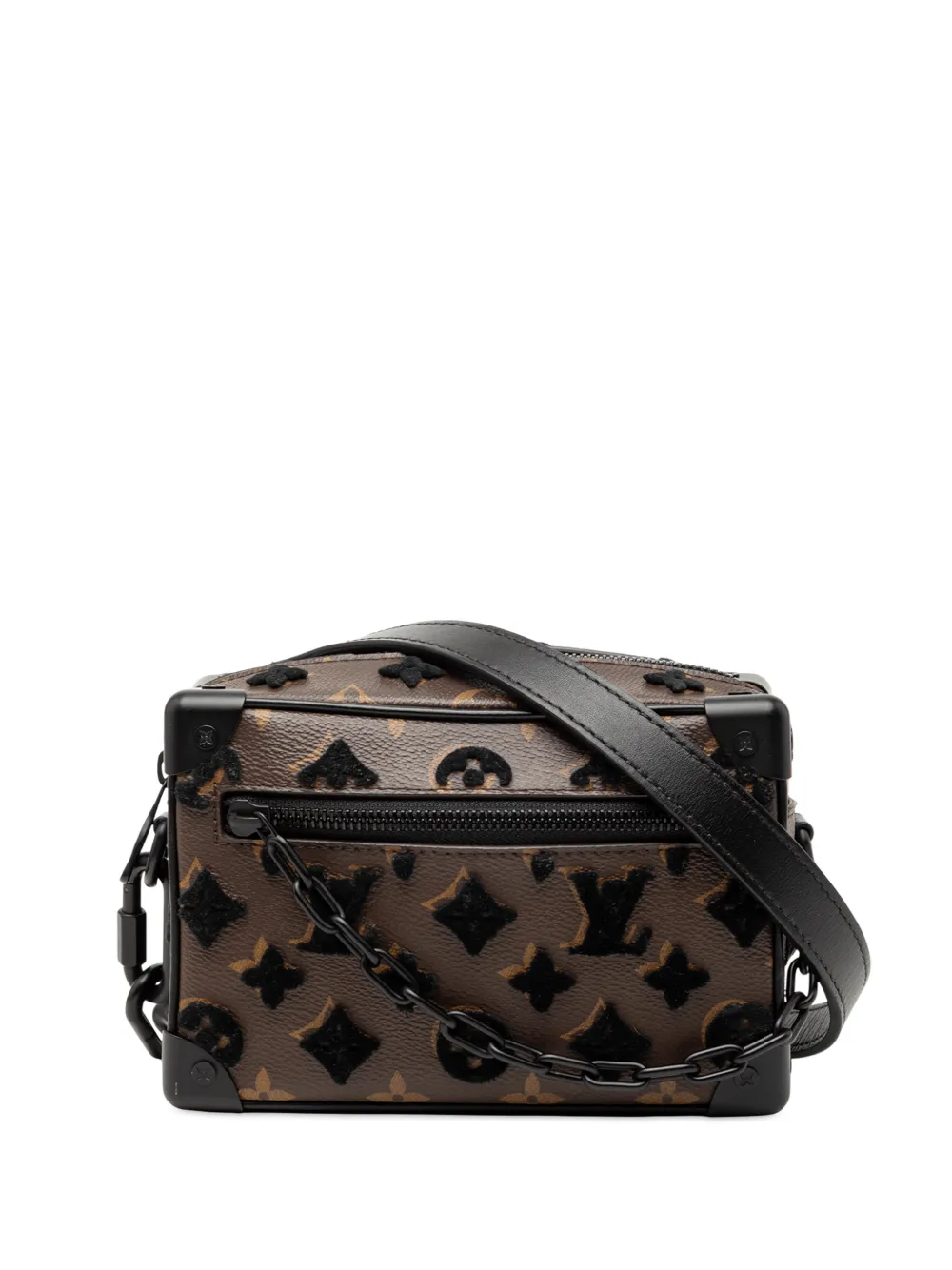 Louis Vuitton Pre-Owned 2020 Monogram Tuffetage Mini Soft Trunk crossbody bag - Marrone