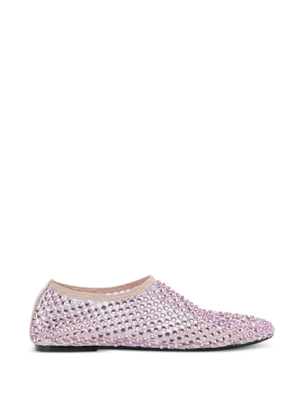 strategia shoes mesh embellished ballet flats - Rosa