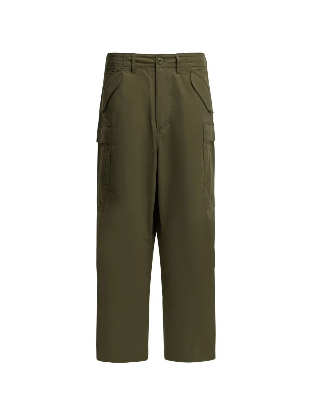 DAIWA PIER39 wide-leg cargo pants - Verde