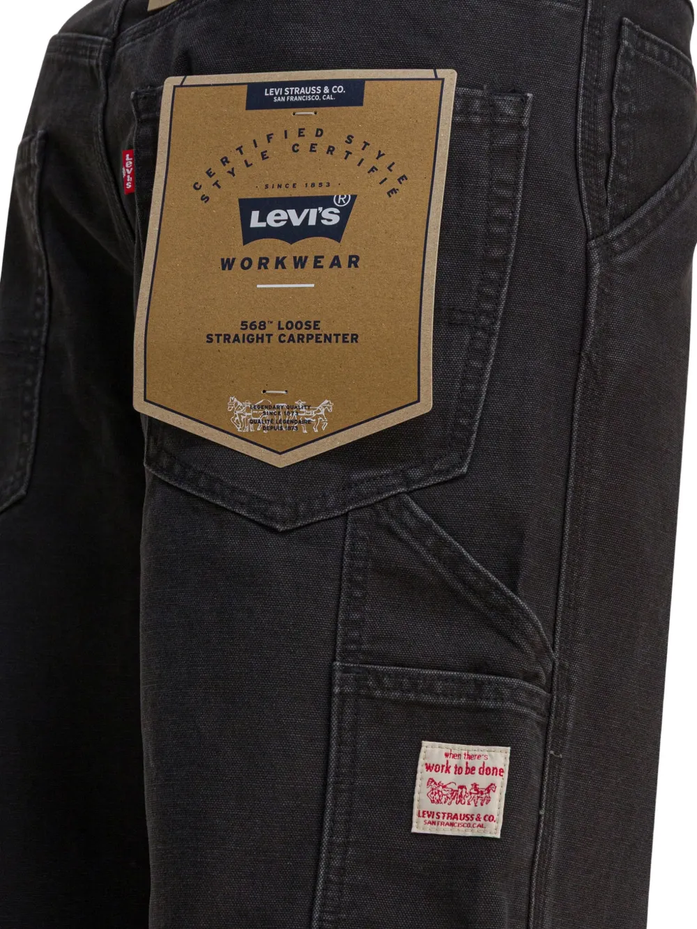 Levi's 568™ carpenterbroek Zwart