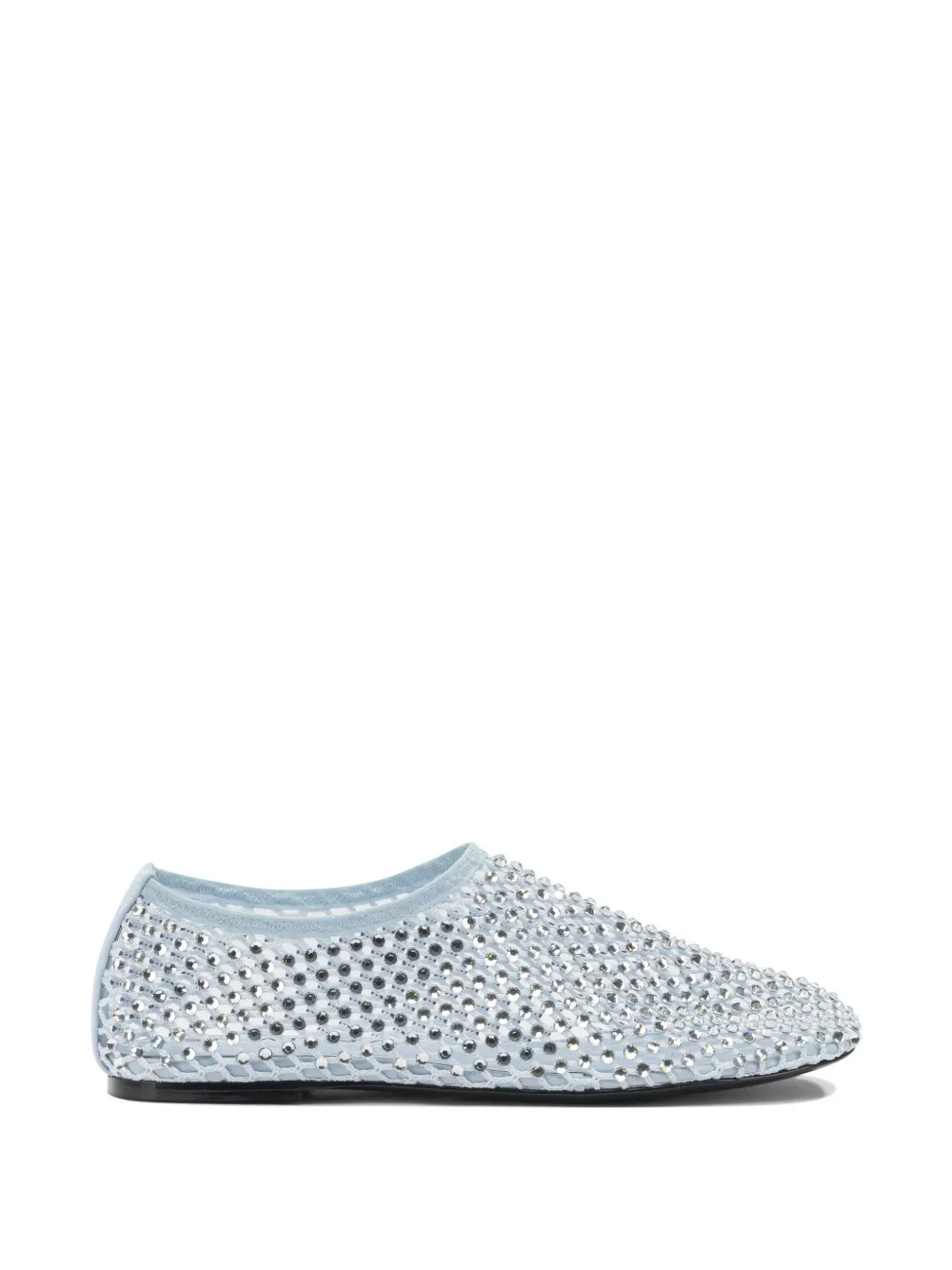 Strategia shoes embellished mesh ballet flats Blauw