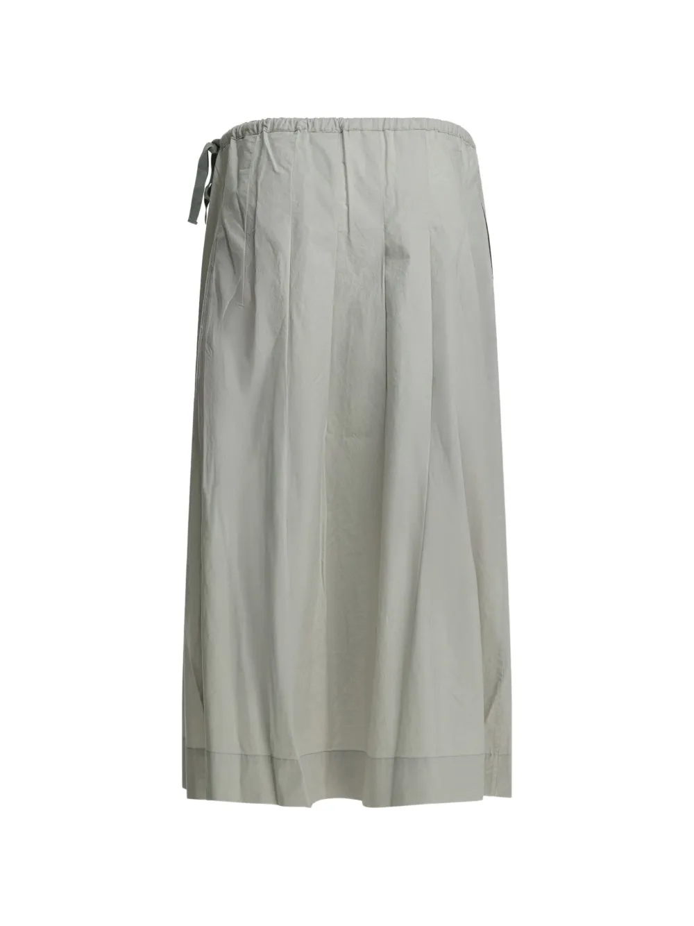  Soeur Elasticated-waist Pleated Maxi Skirt - Grey 