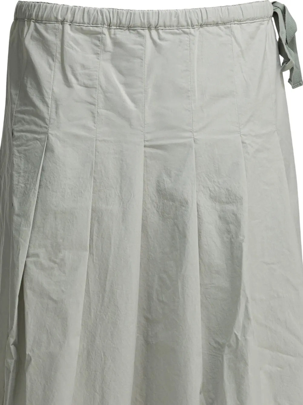  Soeur Elasticated-waist Pleated Maxi Skirt - Grey 