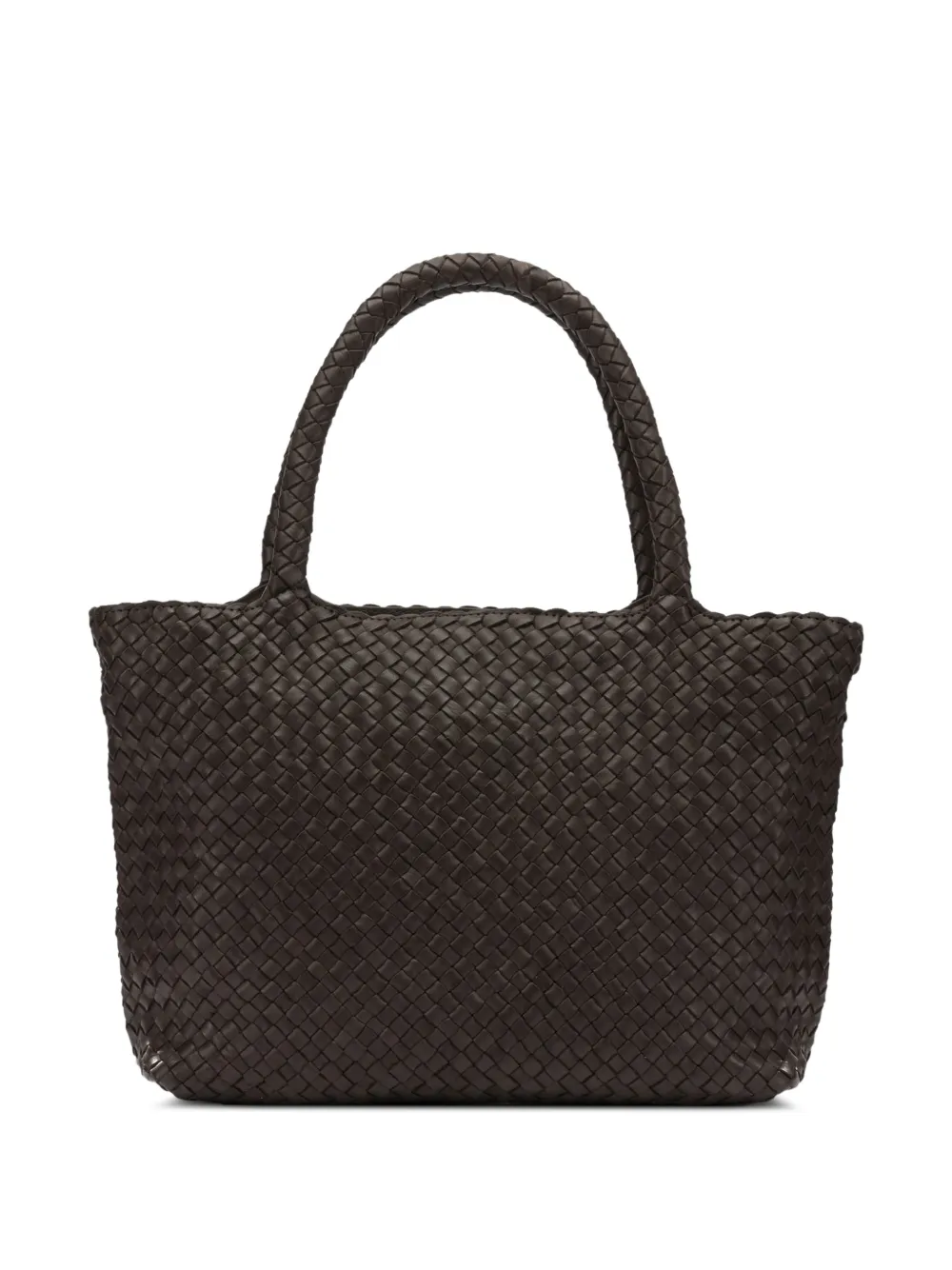 Officine Creative woven tote bag - Marrone
