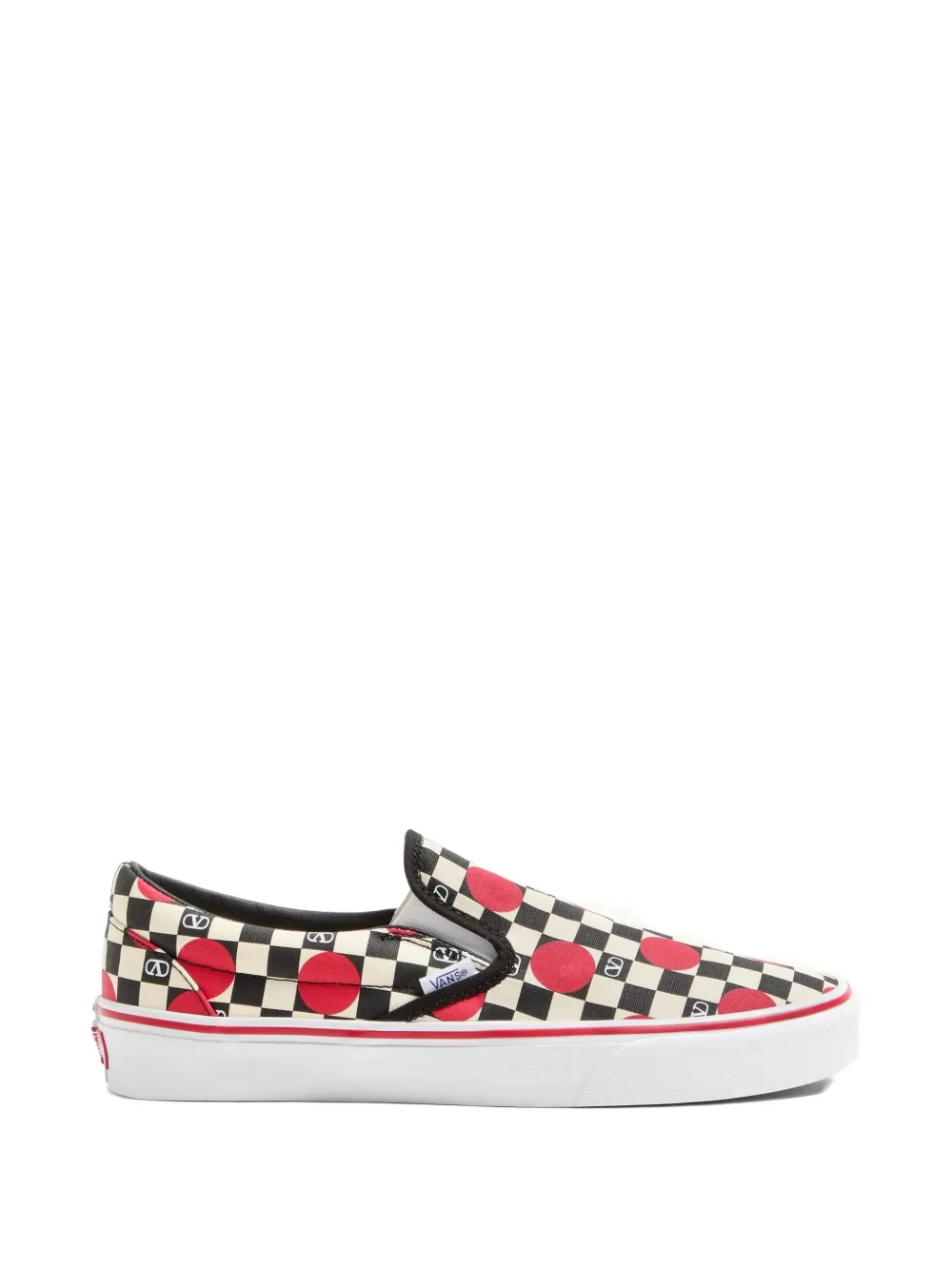 Vans checkerboard valentino sneakers - Toni neutri