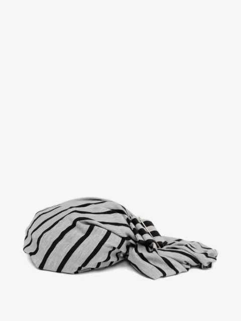 Vaquera striped headscarf
