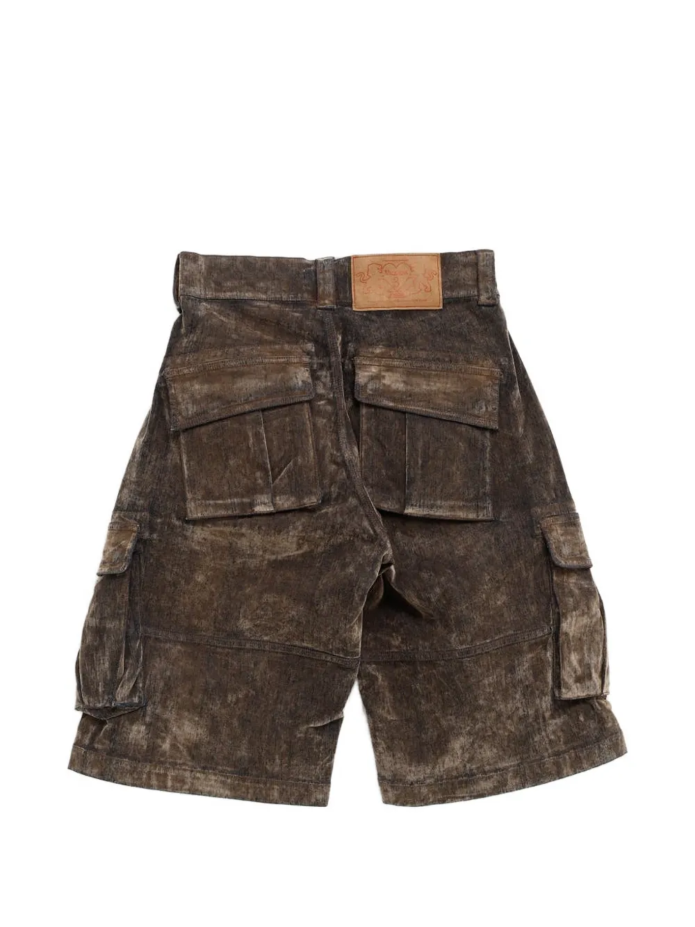  Vaquera Cargo-pocket Shorts - Brown 