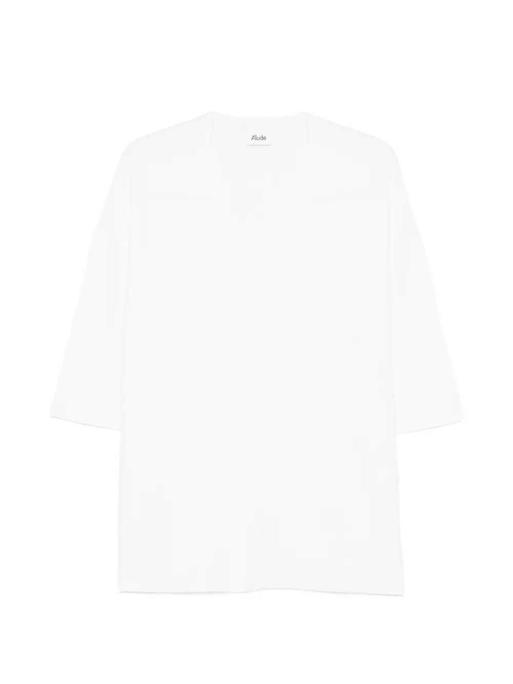 Allude square neck pullover - Toni neutri