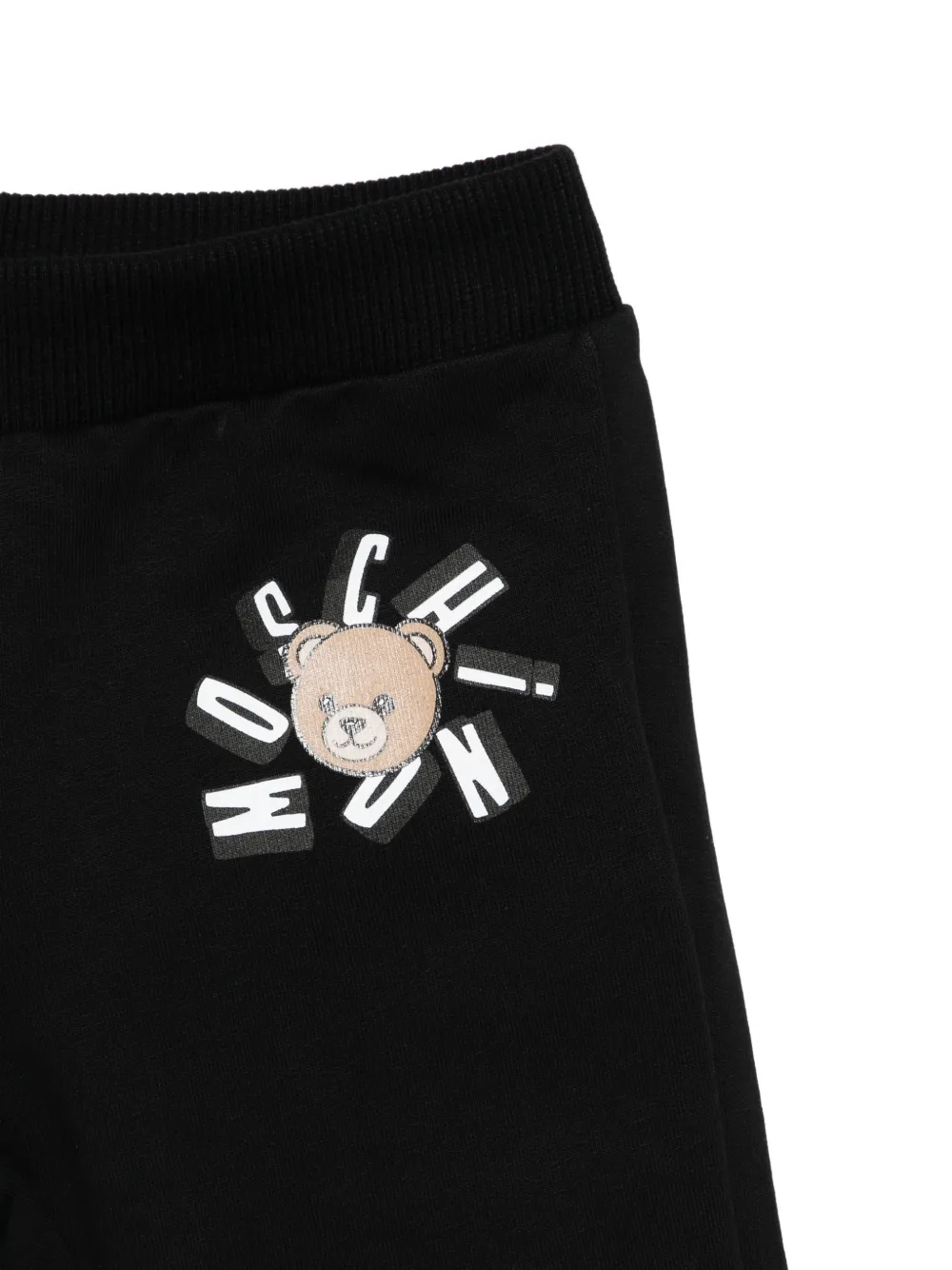 Moschino Kids Trainingspak met logoprint Zwart