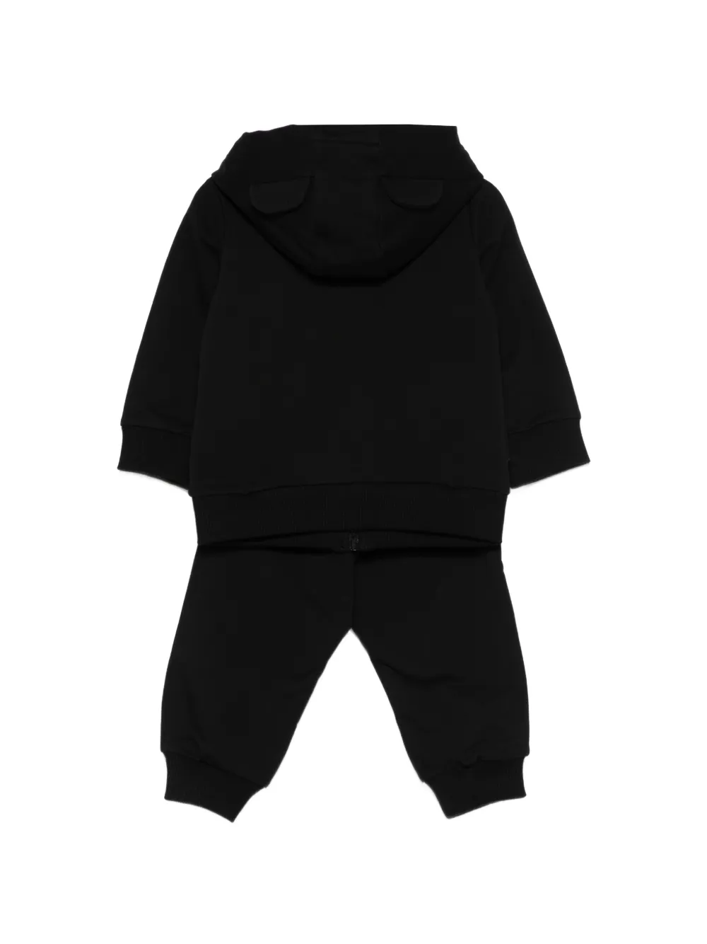 Moschino Kids Trainingspak met logoprint Zwart