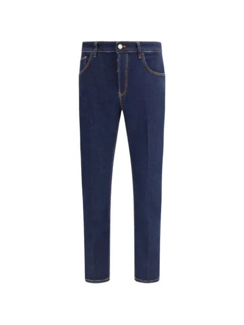 PT Torino blue straight-leg jeans