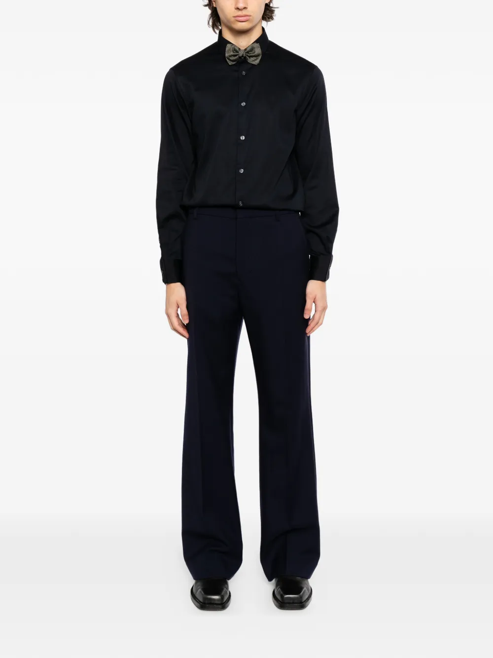 Emporio Armani Overhemd met knopen Blauw