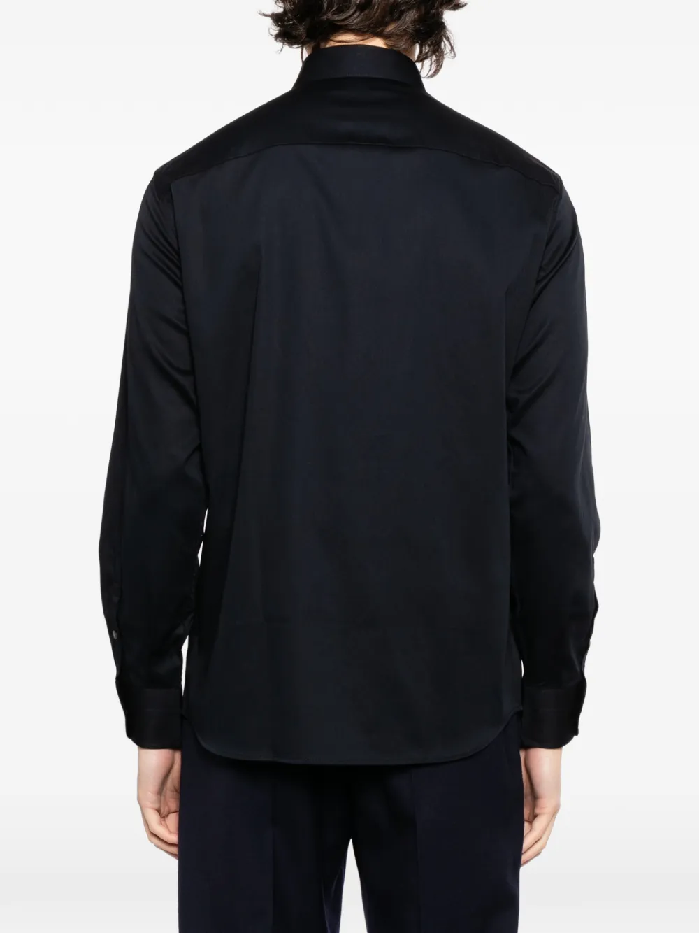 Emporio Armani Overhemd met knopen Blauw