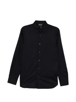 Giorgio Armani ジップアップ シャツ | ブラック | FARFETCH JP