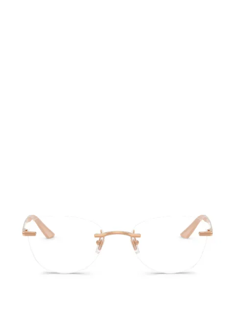 Versace Eyewear rimless glasses