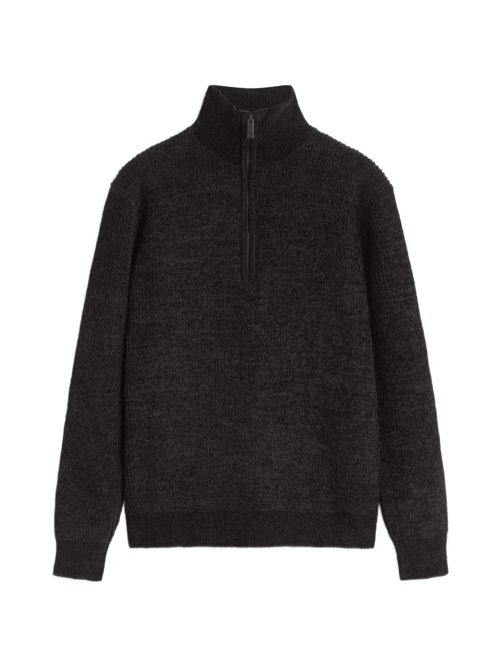 LES HÉRITIERS Daró half-zip sweater - Schwarz