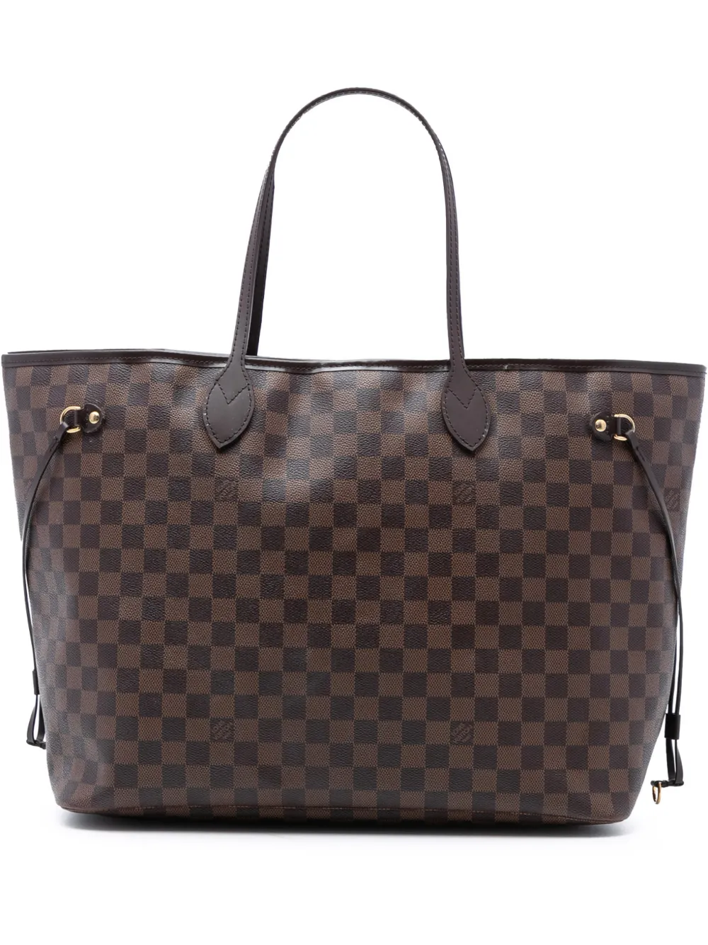 Louis Vuitton Pre-Owned 2010 Damier Ebene Neverfull GM tote bag - Marrone