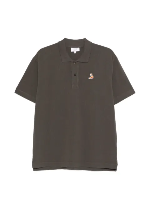 Maison Kitsuné polo à logo imprimé
