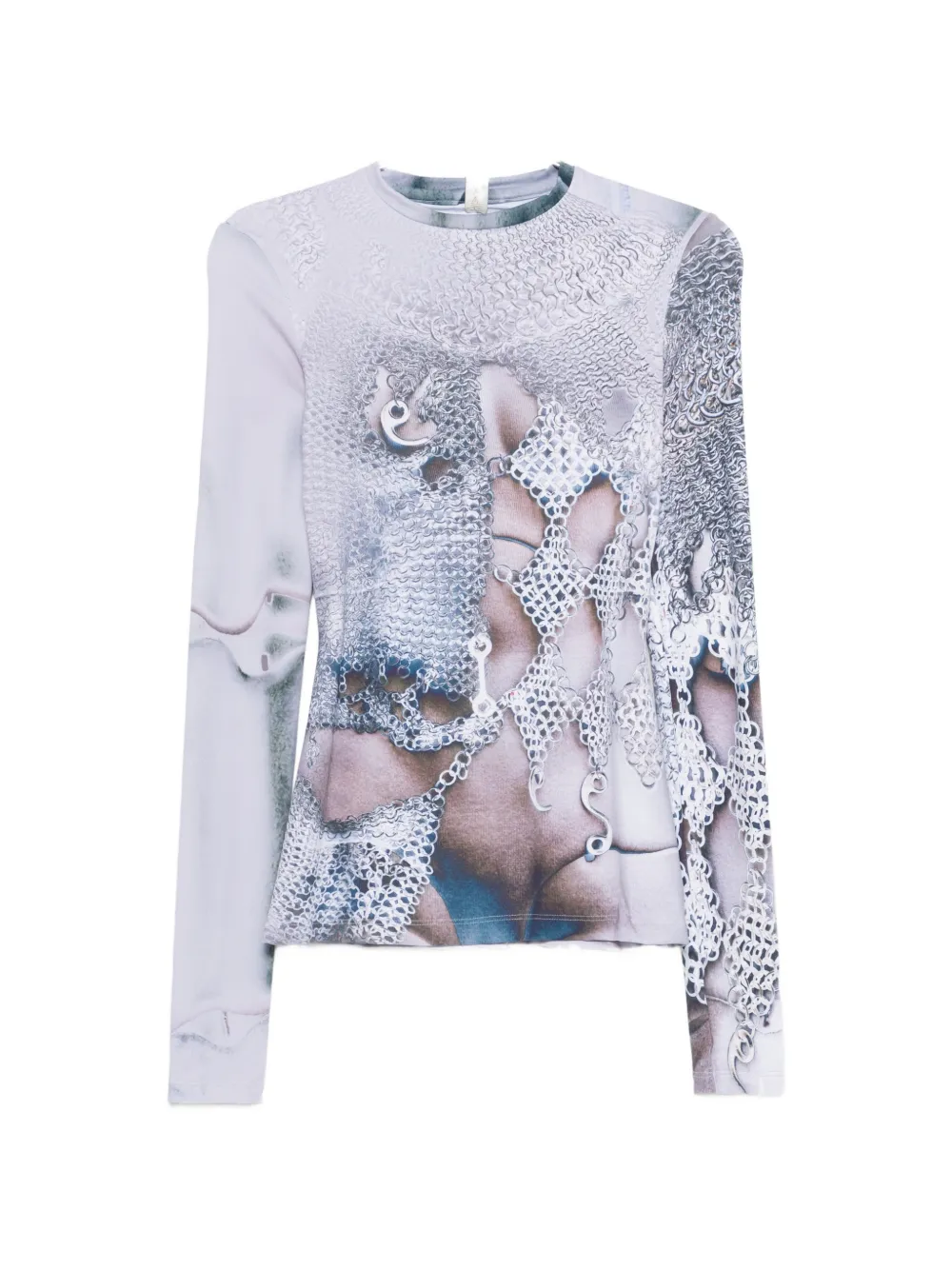 VICTOR CLAVELLY long-sleeve T-shirt - Grigio