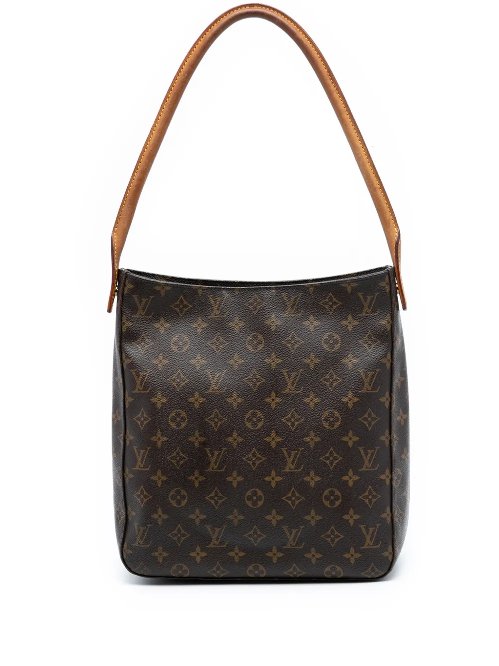 Louis Vuitton Pre-Owned 2002 Monogram Looping GM shoulder bag - Marrone