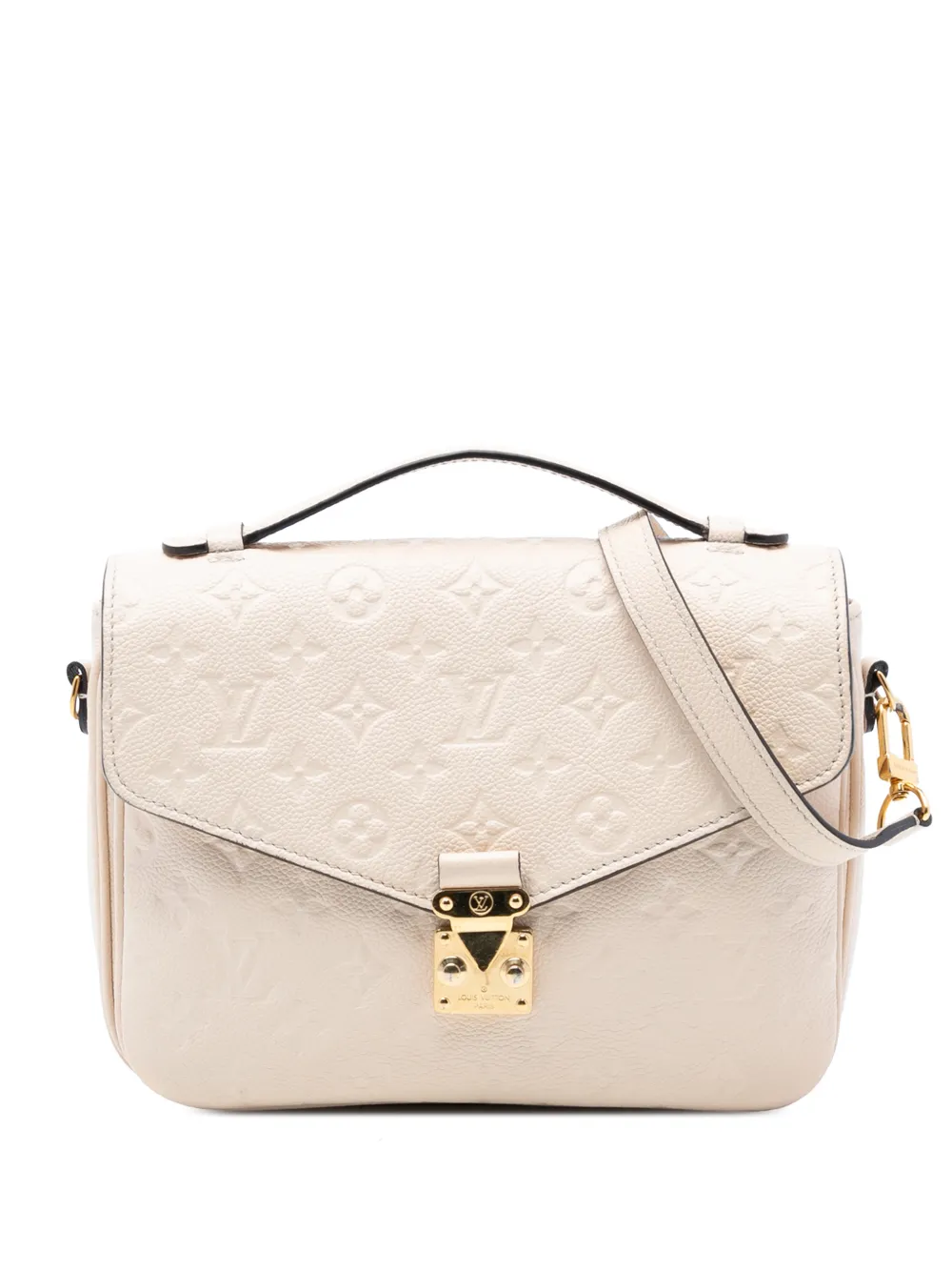 Louis Vuitton Pre-Owned 2019 Monogram Empreinte Pochette Metis satchel - Marrone