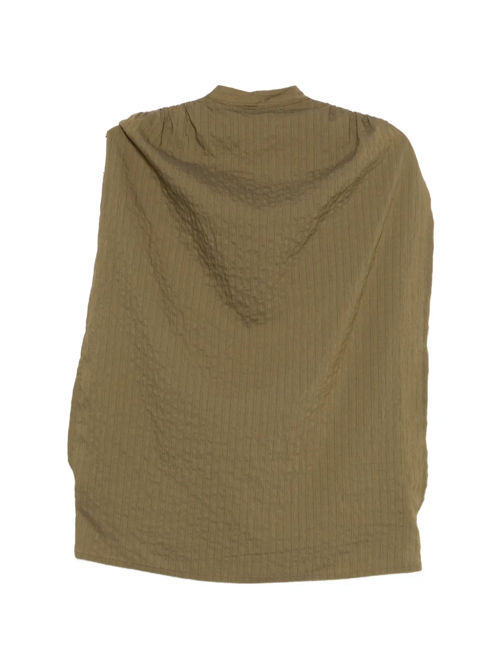  Darkpark Tracy Textured Gathered Blouse - Green 