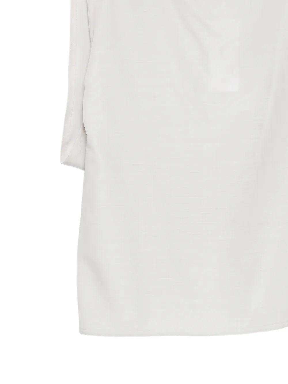 Dusan Draped-detail Blouse - White 