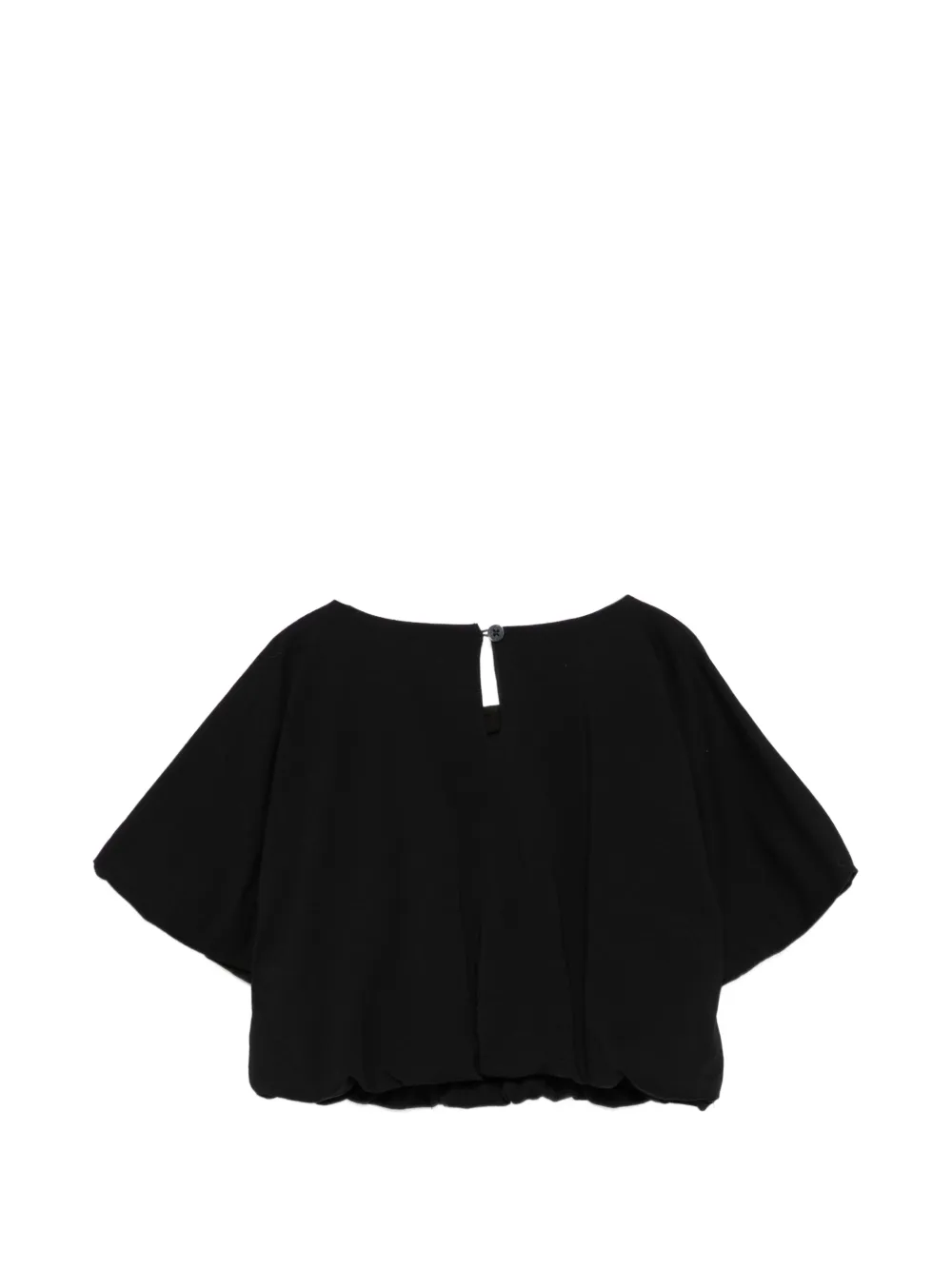 Moschino Kids Top verfraaid met logo Zwart