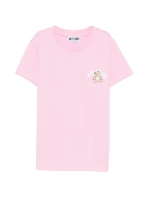 Fendi Kids ロゴ Tシャツ | ピンク | FARFETCH JP