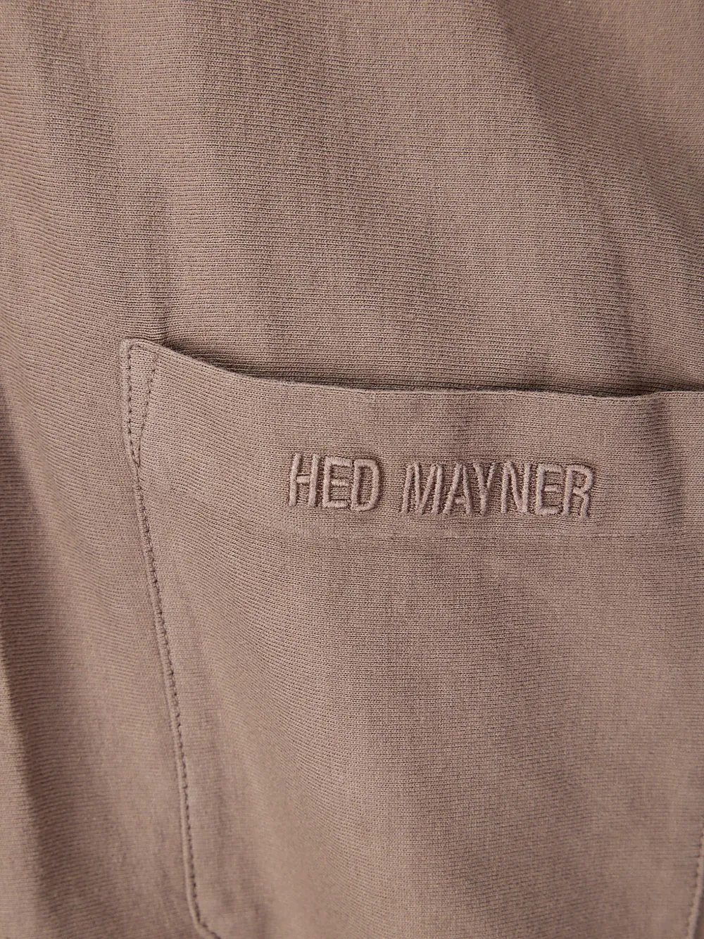  Hed Mayner Embroidered-logo Polo - Neutrals 