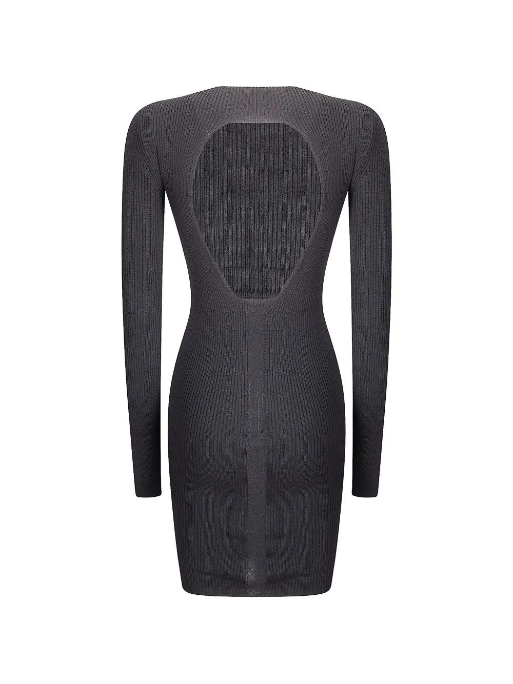  Rick Owens Al Open-back Mini Dress - Grey 