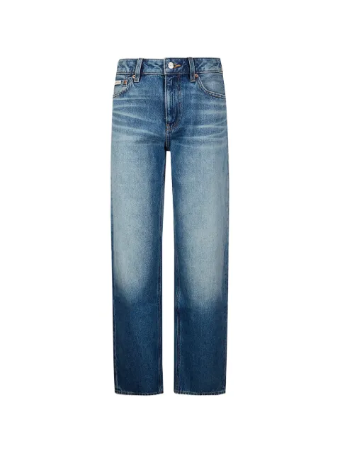 Calvin Klein 90s straight-leg high-waisted jeans