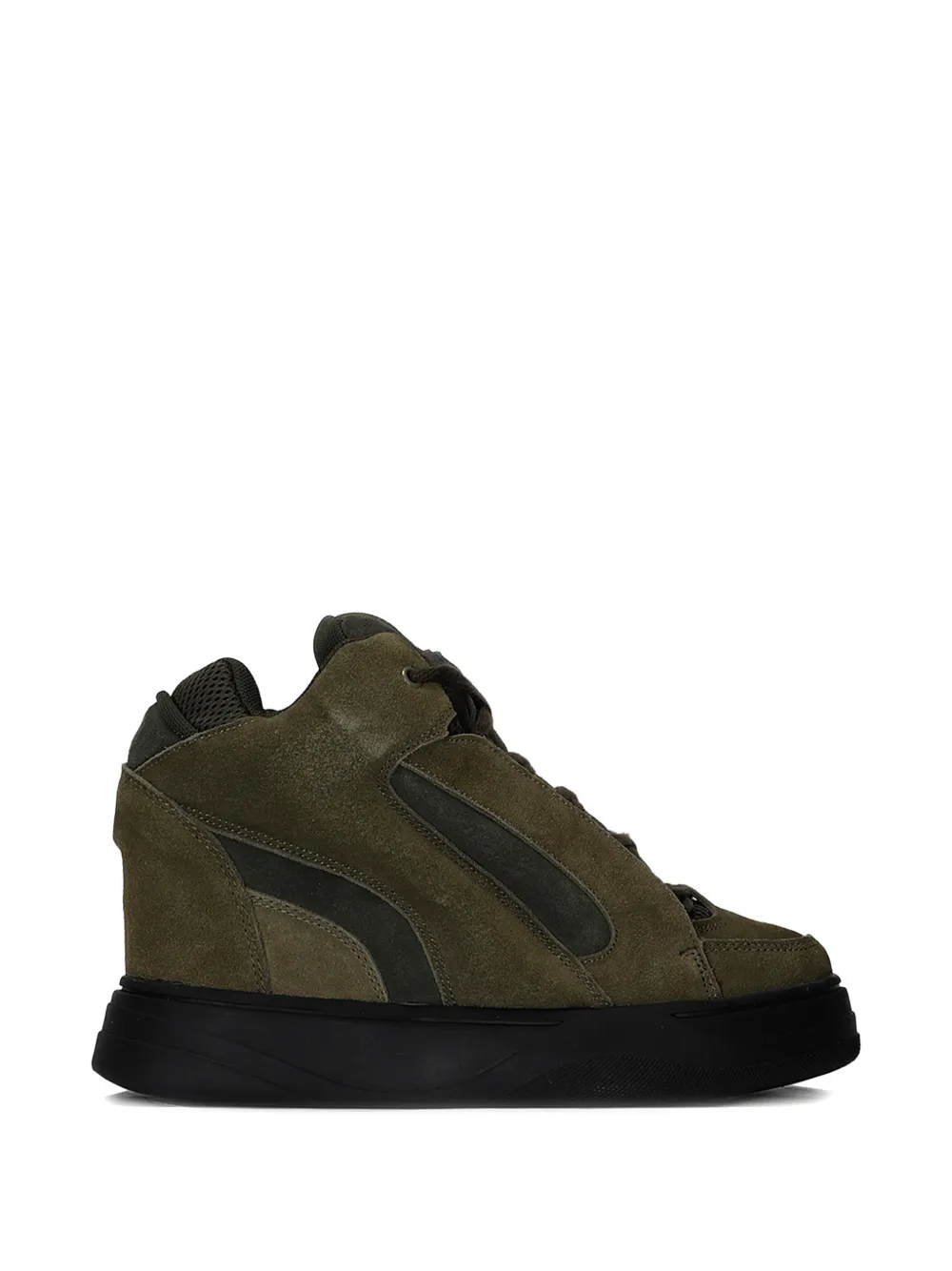 Ottolinger suede heeled sneakers - Verde