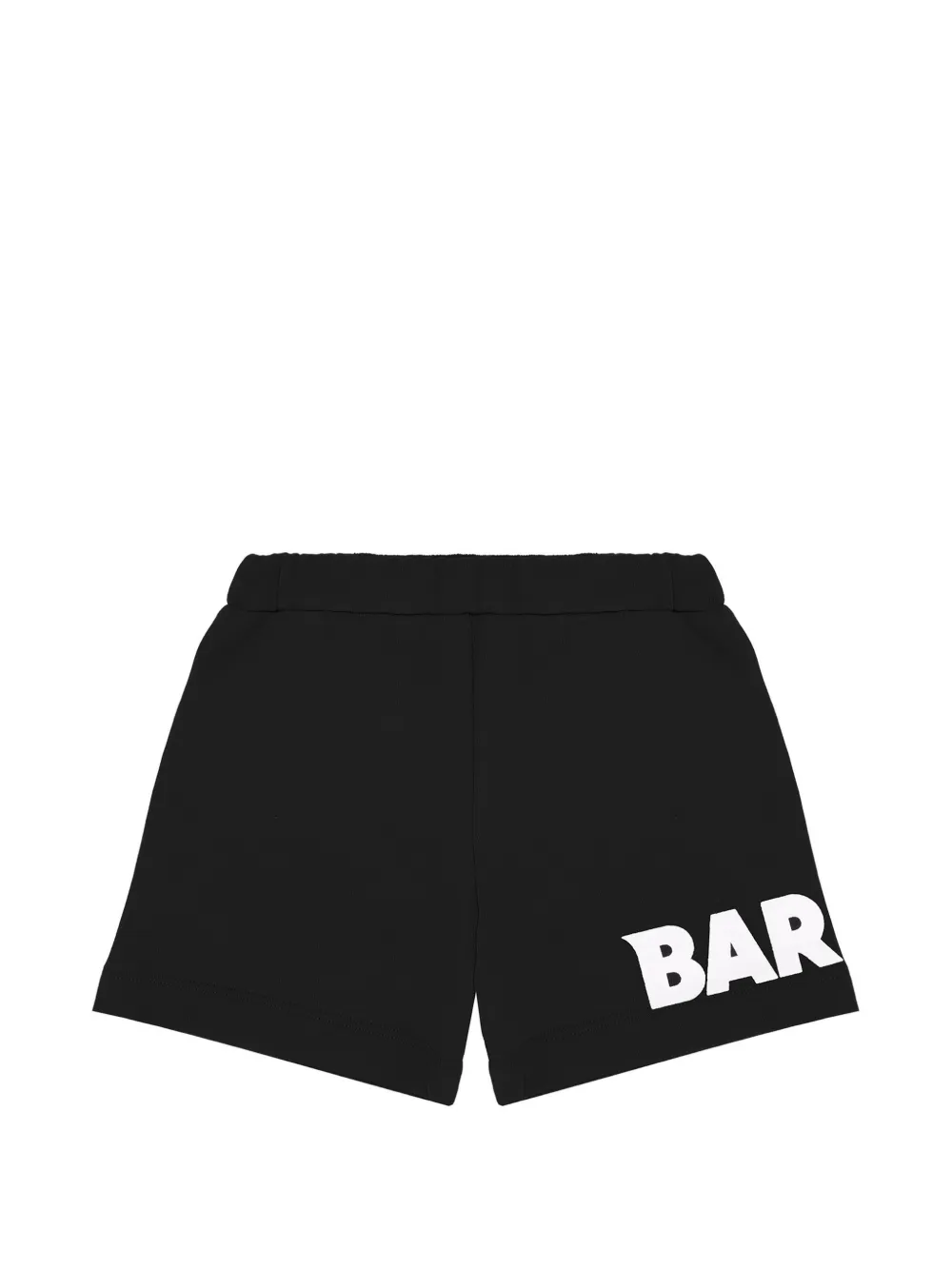 Barrow kids Shorts met trekkoord en logodetail Zwart