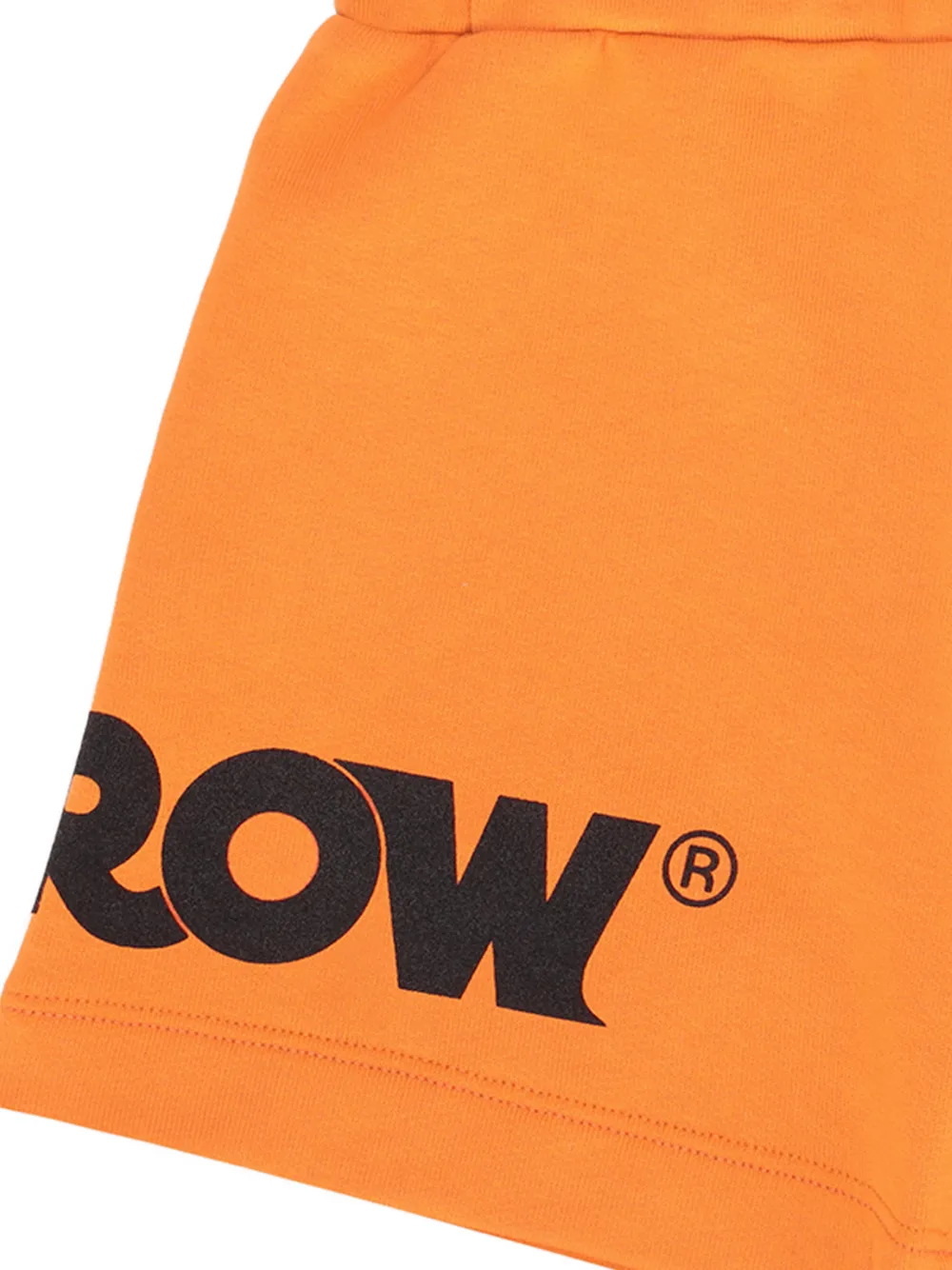 Barrow kids Shorts met logoprint Oranje