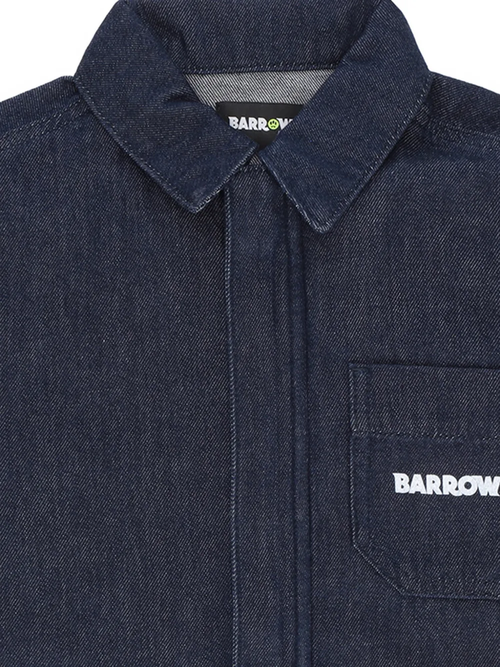 Logo-Detail Buttoned Jacket